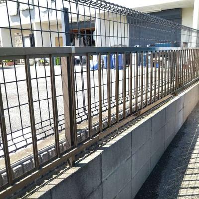 我孫子市 破損したフェンスの交換工事です 我孫子市 破損したフェンスの交換工事です