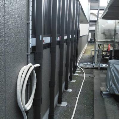 三郷市 侵入防止用フェンスの設置工事 三郷市 侵入防止用フェンスの設置工事